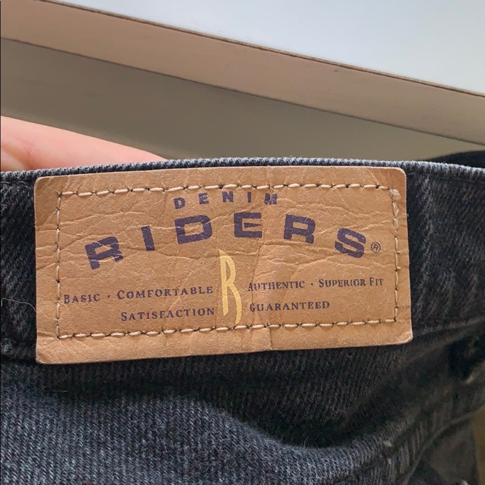 Lee Denim Riders Black Jeans